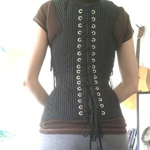 Quality handmade Blooddrop corset,